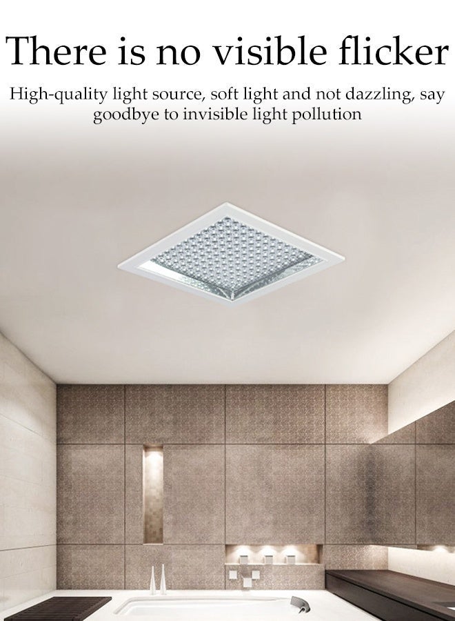DUNISO LED Spot Panel Light, Non-Dimmable,Flush Mount Square LED Ceiling Lamp without Flicker for Kitchen, Bathroom, Hallway, 6500K - Image 4